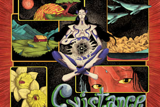 cerate a psychedelic surrealistic art for you