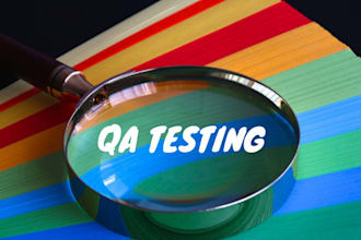do manual QA testing for your app or website