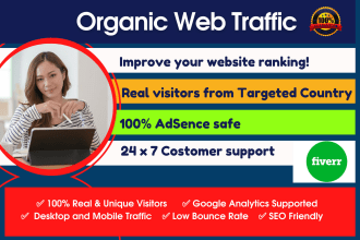 bring real visitors, targeted web traffic, improve web site ranking