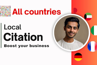 do local citations and local listing for all countries