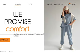 design ecommerce shopify  woocommerce website with app