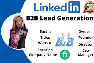 provide linkedin b2b lead generation