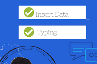 data entry for 1 hours min