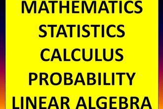 help you in mathematics and statistics