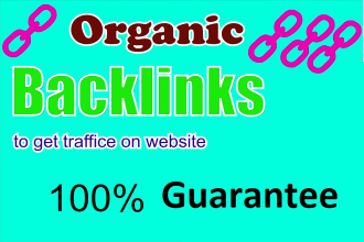 write organically to drive traffic to your website