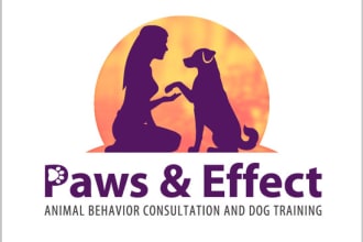 design creative dog, pet, cat, or animal logo