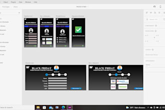 design creative landing page in adobe xd
