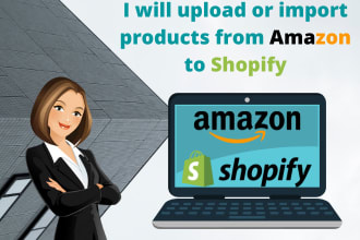 add or import products from amazon to shopify