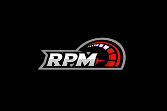 design performance car badge logo
