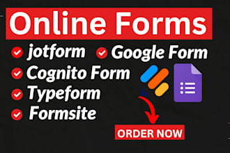 create jotform, typeform, google form, formstack, survey form, formsite, quiz