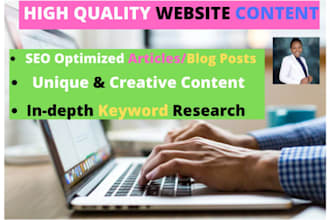 write buisness and real estate articles