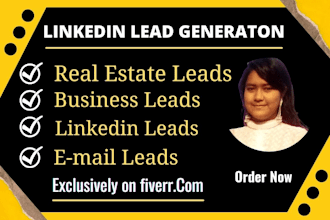linkedin leads and b2b leads by web research