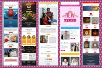 design mailchimp newsletter template