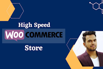 create high speed wordpress woocommerce store