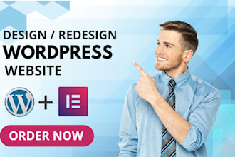 design a responsive wordpress website for your business