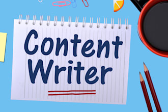 write creative, educational, web, scientific articles and content