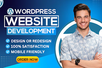 design business, portfolio, real estate or book author website in elementor pro