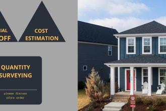 do cost estimation, material takeoffs, quantity surveyor