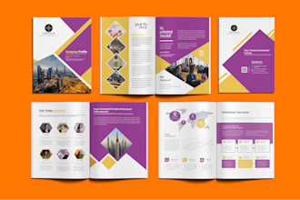 design company profile, brochure, proposal or white paper