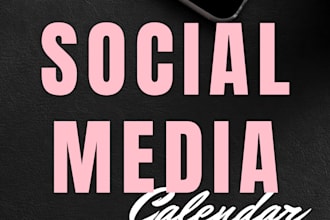 monthly social media calendar