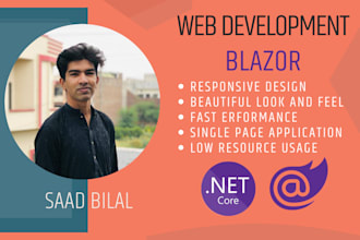 create a web application using blazor
