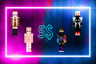 creare una nueva skin personalizada de minecraft para ti