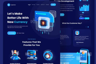 cryptocurrency,ico,token,bitcoin website or crypto landing page