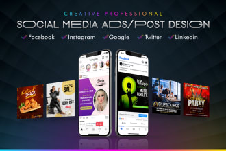 social media post design creative facebook ads instagram twitter youtube banner