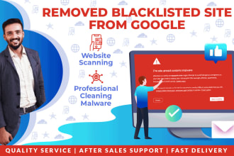 remove website blacklisted by google
