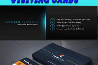 design visiting, invitation, birthday and business card