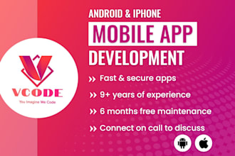 ios app app builder developer android app iphone mobile flutter app development