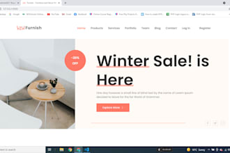 developed spa in vue js and laravel