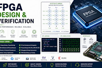 design and implement fpga project using verilog and vhdl