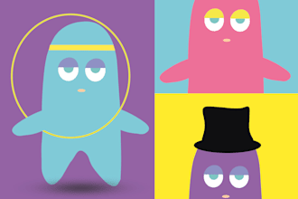 draw and design cute characters