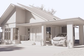 do 3d visualisation on residential design