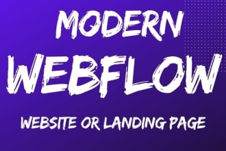 design or redesign your website with webflow