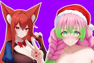 draw anime art for you nsfw or sfw