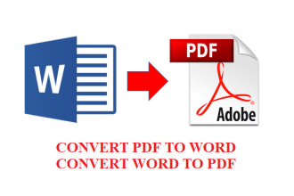 convert pdf to word or word to pdf