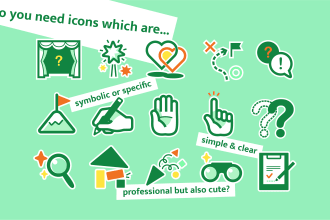 make customized vector icons for your business