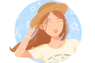 draw cute style illustration