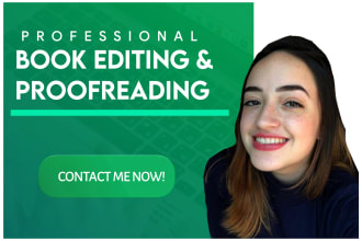 proofread and copy edit your book