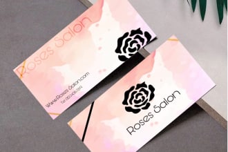 business card design startups