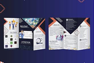 design a clean professional creative flyer