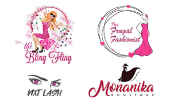do beauty salon,boutique, eyelash,hair,nail,makeup logo