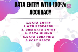 do the fastest data entry in one day, internet research