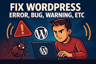 fix wordpress issues, website fix, wordpress fix