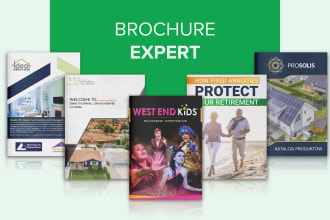 design a professional brochure