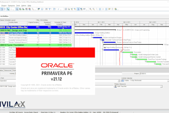 develop project schedule gantt chart using ms project and primavera p6