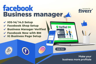 do create a fresh business manager, fb profile , and setup