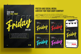 create professional posters for your business